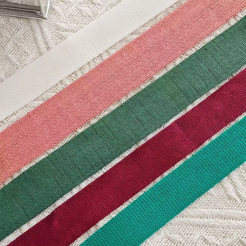 Double-Layer Flat Paper Webbing