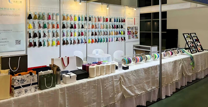 Meet Us at Leading Packaging Exhibitions Worldwide! Explore Eco-Friendly Paper Yarn & Paper rope & Paper webbing