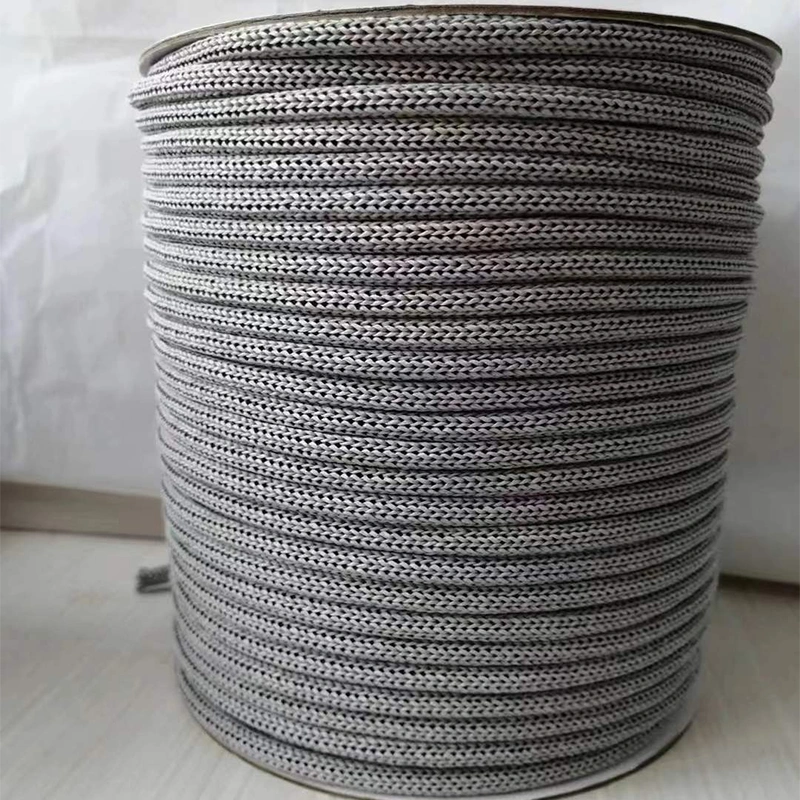 Hollow core paper rope bag handle